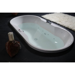 Oválná vana Polysan Io 180x85 cm akrylát 16611