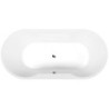 Oválná vana Polysan Io 180x85 cm akrylát 16611
