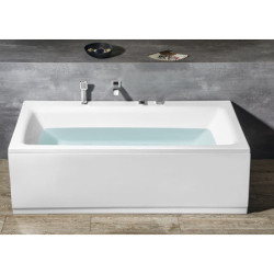 Obdélníková vana Polysan Kvadra 170x80 cm akrylát levá i pravá 18611