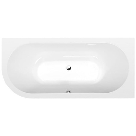 Asymetrická vana Polysan Viva 175x80 cm akrylát pravá 78119