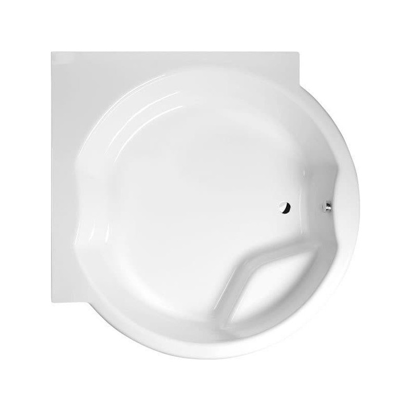 Speciální vana Polysan Royal 173x173 cm akrylát 74211