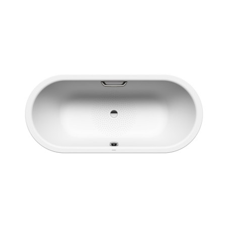 Oválná vana Kaldewei Classic Duo Oval 180x80 cm smaltovaná ocel levá i pravá alpská bílá 291210223001