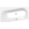 Asymetrická vana Polysan Astra 165x90 cm akrylát levá 30611