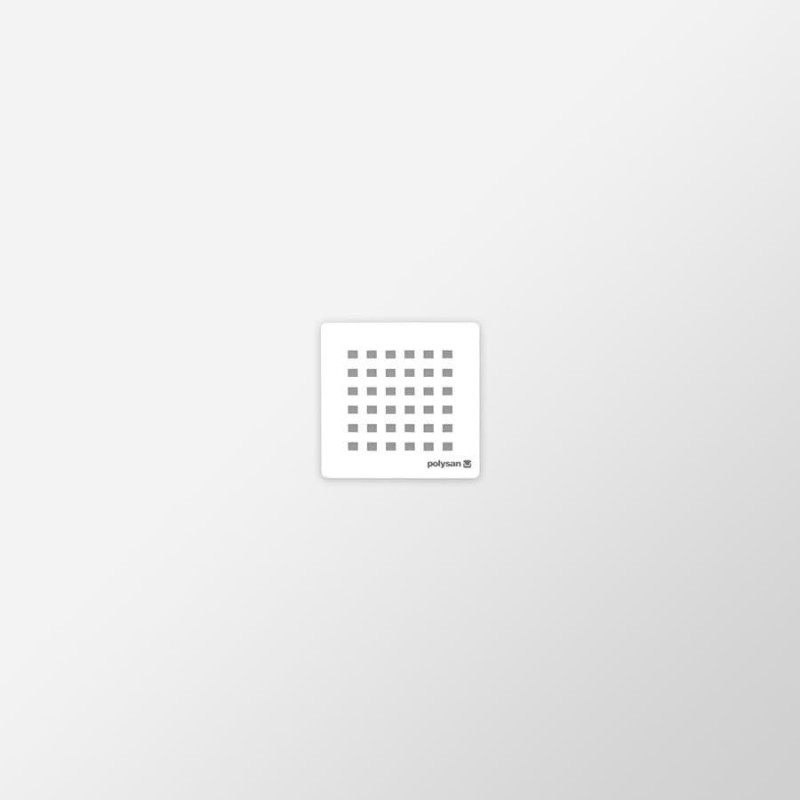 Sprchová vanička čtvercová Polysan 90x90 cm litý mramor 71546