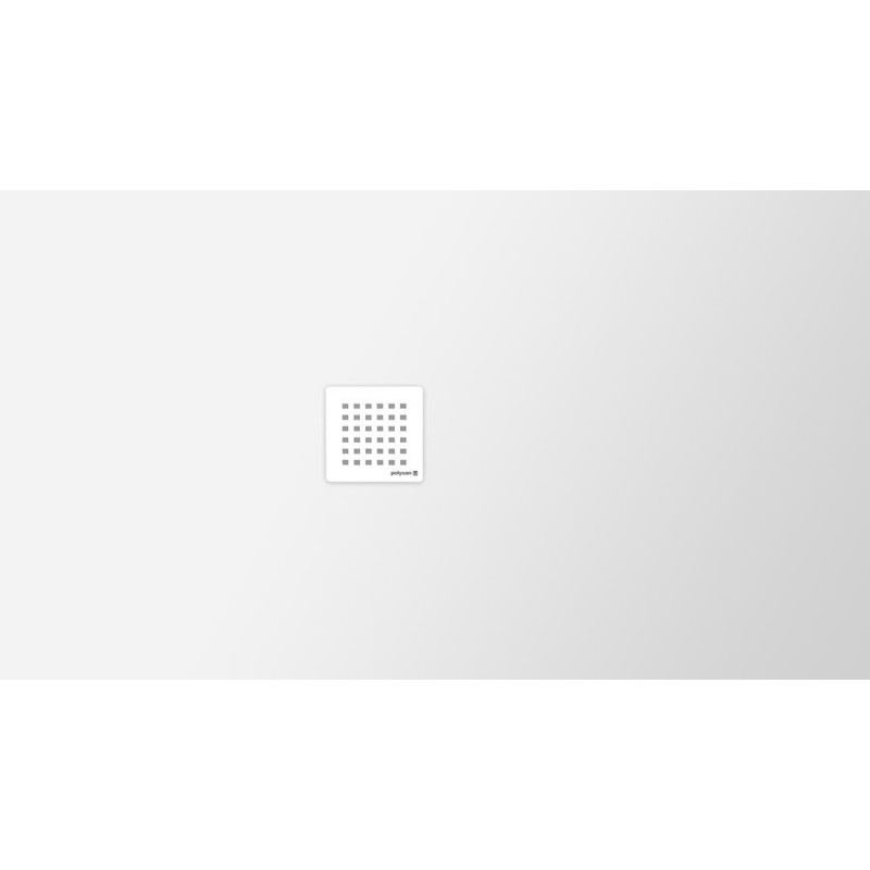 Sprchová vanička obdélníková Polysan 160x90 cm litý mramor 71539