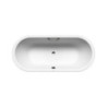 Oválná vana Kaldewei Classic Duo Oval 180x80 cm smaltovaná ocel levá i pravá alpská bílá 291210220001