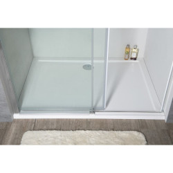 Sprchová vanička obdélníková Polysan 110x90 cm litý mramor 59111