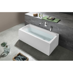 Obdélníková vana Polysan Lily 140x70 cm akrylát levá i pravá 72201