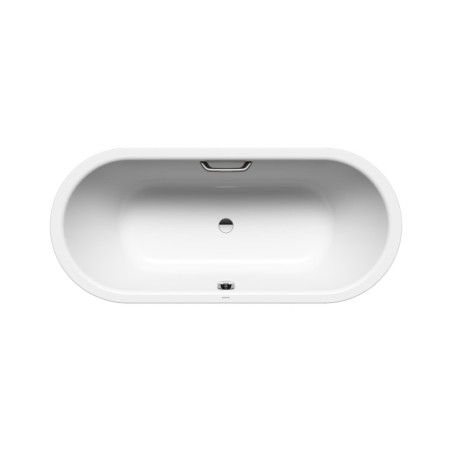 Oválná vana Kaldewei Classic Duo Oval 160x70 cm smaltovaná ocel levá i pravá alpská bílá 291310113001