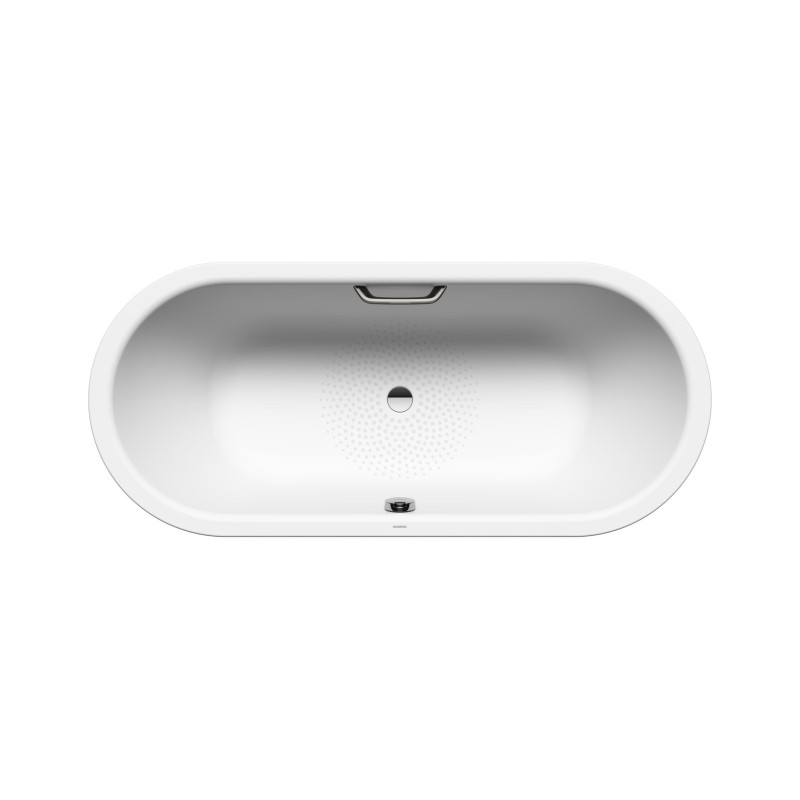 Oválná vana Kaldewei Classic Duo Oval 160x70 cm smaltovaná ocel levá i pravá alpská bílá 291310220001
