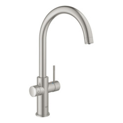 Dřezová baterie GROHE Blue Home s výpustí supersteel 31455DC1