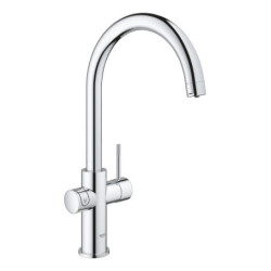 Dřezová baterie GROHE Blue Home s výpustí chrom 31455001