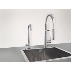 Dřezová baterie GROHE Blue Home s filtrem supersteel 31498DC1