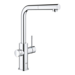 Dřezová baterie GROHE Blue Home s vytahovací sprškou chrom 31539000