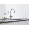 Dřezová baterie GROHE Blue Home s vytahovací sprškou supersteel 31541DC0