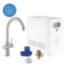 Dřezová baterie GROHE Blue Professional s výpustí supersteel 31323DC2
