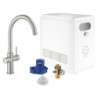 Dřezová baterie GROHE Blue Professional s výpustí supersteel 31323DC2