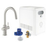 Dřezová baterie GROHE Blue Professional s vytahovací sprškou supersteel 31325DC2