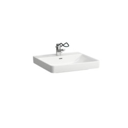 Umyvadlo Laufen Pro 60x55,5 cm otvor pro baterii, bez přepadu H8119500001561
