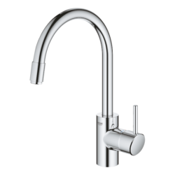 Dřezová baterie GROHE Concetto New s vytahovací sprškou chrom 32663003