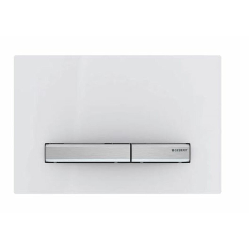 Ovládací tlačítko Geberit Sigma50 zinek bílá 115.788.11.2