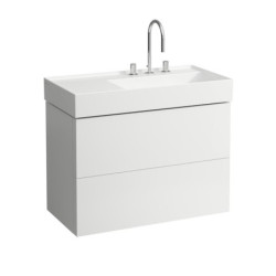 Umyvadlo Laufen Kartell By Laufen 90x46 cm bez otvoru pro baterii, bez přepadu H8103390001121