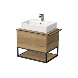 Koupelnová skříňka pod umyvadlo Naturel Oxo 70x50 cm dub halifax OXO701ZKDP