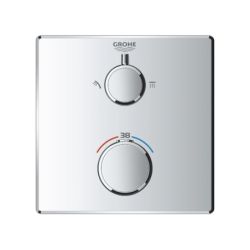 Termostat GROHE Grohtherm bez podomítkového tělesa chrom 24079000