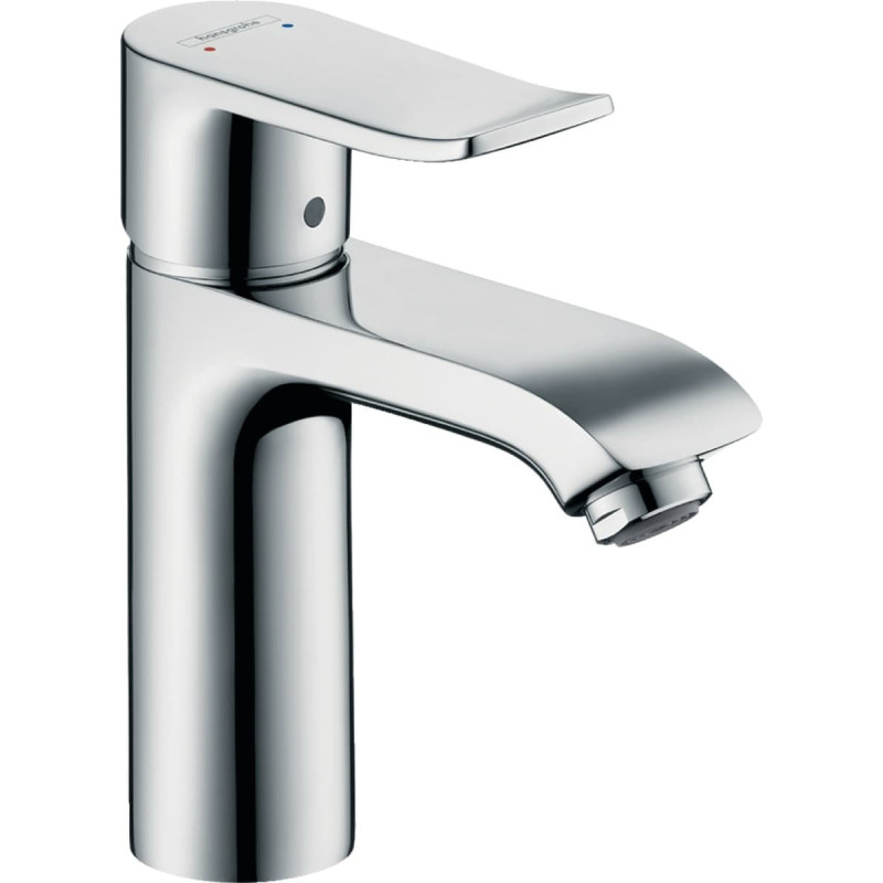 Umyvadlová baterie Hansgrohe Metris bez výpusti chrom 31084000 Umyvadlová baterie Hansgrohe Metris bez výpusti chrom 31084000