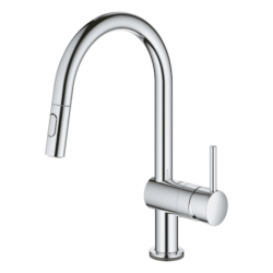 Dřezová baterie GROHE Minta Touch s vytahovací sprškou chrom 31358002
