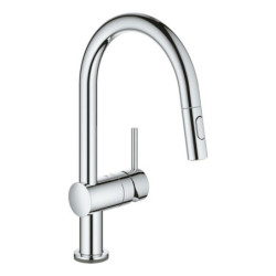 Dřezová baterie GROHE Minta Touch s vytahovací sprškou chrom 31358002