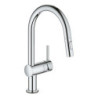 Dřezová baterie GROHE Minta Touch s vytahovací sprškou chrom 31358002