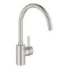 Dřezová baterie GROHE Eurosmart Cosmopolitan s výpustí supersteel 32843DC2