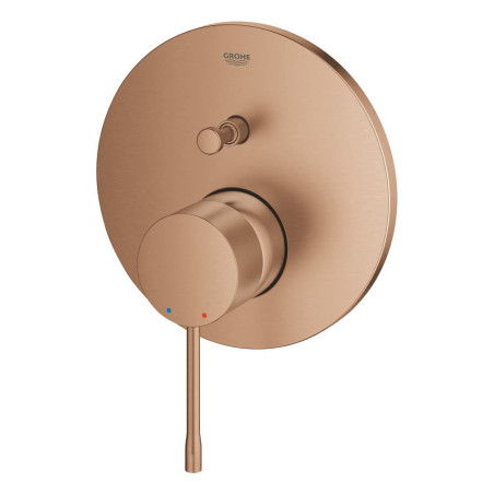 Sprchová baterie GROHE Essence New bez podomítkového tělesa Brushed Warm Sunset 24058DL1