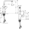 Umyvadlová baterie Hansgrohe Metris bez výpusti chrom 31081000