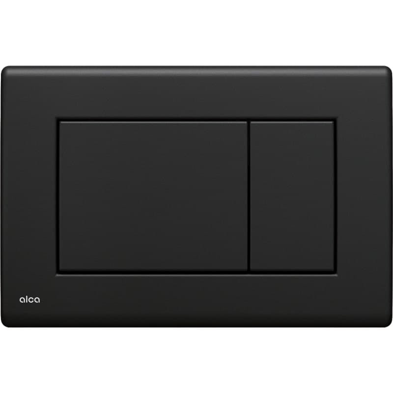 Ovládací tlačítko Alca plast černá mat M278