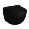 Wc závěsné VitrA Sento černá mat zadní odpad 7748B083-0075