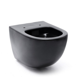 Wc závěsné VitrA Sento černá mat zadní odpad 7748B083-0075