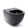 Wc závěsné VitrA Sento černá mat zadní odpad 7748B083-0075