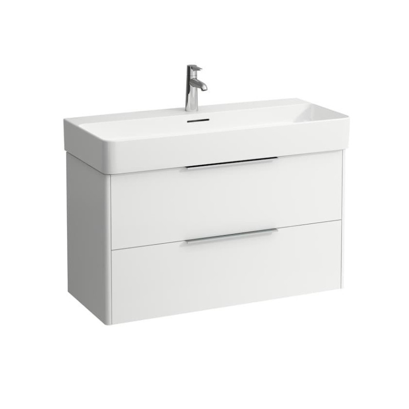 Koupelnová skříňka pod umyvadlo Laufen Base 93x52,5x39 cm bílá lesk H4024121102611