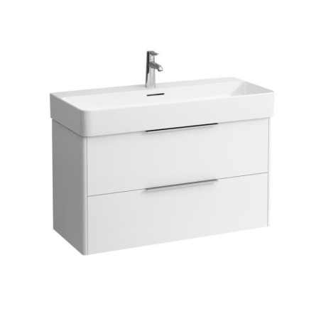 Koupelnová skříňka pod umyvadlo Laufen Base 93x52,5x39 cm bílá lesk H4024121102611