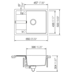 Set dřezu Schock a baterie SIKO SETSCHOCK12