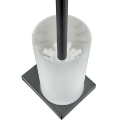 Wc štětka Keuco Edition 11 černý chrom kartáčovaný 11164139000