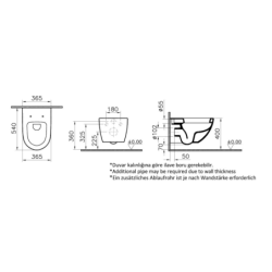 Cenově zvýhodněný závěsný WC set Grohe  + WC VitrA Sento KMPLGVMB38528