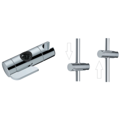 Náhradní posuvný jezdec SAT pro systémy 22 mm NDSATJEZDEC