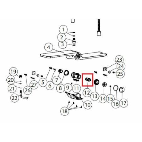 Náhradní přepínač SAT pro SATPIPE NDSATPIPE12