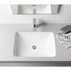 Zápustné umyvadlo Laufen Pro S 55x38 cm bez otvoru pro baterii H8119684001091