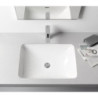 Zápustné umyvadlo Laufen Pro S 55x38 cm bez otvoru pro baterii H8119684001091