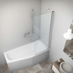 Vanová zástěna Roth Proxima 150x80 cm Brillant 453-8000000-00-02