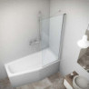 Vanová zástěna Roth Proxima 150x80 cm Brillant 453-8000000-00-02